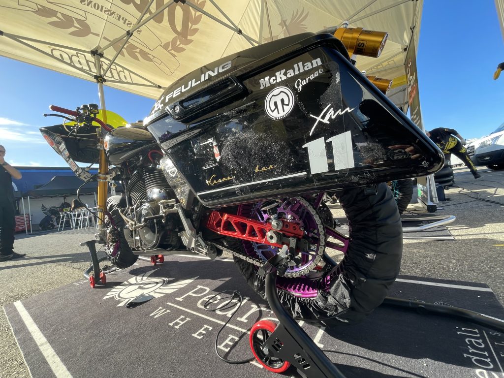 Basculante anodizado rojo TecnikalCNC